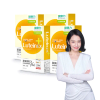 【健康力Dr.Advice】葉黃素EX PLUS膠囊30入x4盒 徐若瑄代言(游離型 蝦紅素 花青素 金盞花 DHA)