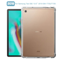 Shockproof Cover For Samsung Galaxy Tab S5E 10.5'' 2019 S5e SM-T725 T720 10.5 Case TPU Silicon Transparent Cover Coque Fundas