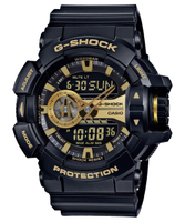 CASIO G-SHOCK GA-400GB-1A9 雙顯電子錶(黑X金)｜母親節 ►指定卡滿5千回饋10%