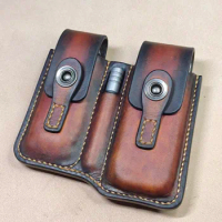 Hand Made Leather Pouch Case Leather Protective Sheath for Leatherman Surge