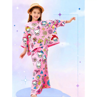 Latest Riau Kurung Floral Clothing – Beautiful Traditional Outfit with Trendy Fan Print, Khawla Sula