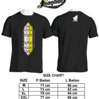 kaos dayak lengan pendek