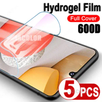 5PCS Screen Protector For Samsung Galaxy A42 5G Hydrogel Film Samsun A 42 Water Gel Film For SamsungA42 Soft Not Safety Glass