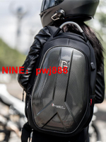 [台灣公司貨 可開發票]摩托車背包雙肩騎士裝備個性男越野全盔騎行機車硬殼頭盔背包防水