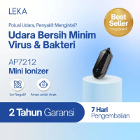 LEKA AP7212 Mini Ionizer - Portable Ion Negatif Kalung Air Purifier - Hanya 1Terlaris