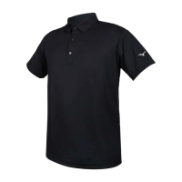 【MIZUNO 美津濃】男短袖POLO衫-吸濕排汗 抗UV 運動 上衣 休閒(32TAC10209)
