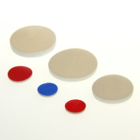 《實驗室耗材專賣》ALWSCI EPA,VOC,TOC瓶用墊片 22mm PTFE膜/silicone墊片 墊片厚度3mm 100pcs/pk 實驗儀器 塑膠製品 鐵氟龍/矽膠墊片