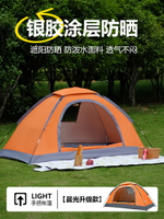 螢火蟲帳篷戶外單人手搭防雨防曬防蚊蟲野外公園休閑室內便攜簡易