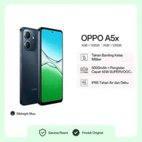 Oppo A5x 6/128 Garansi Resmi Oppo 4/128 Black