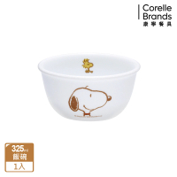 【CORELLE 康寧餐具】SNOOPY FRIENDS 325ml中式飯碗(411)