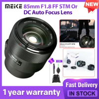 Meike 85mm F1.8 FF STM or DC Auto Focus Medium Telephoto Full Frame Portrait Lens for Nikon Z/Fujifilm X/ Sony E Mount Cameras