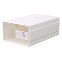 抽屜式可疊加收納盒 DIY卡槽式可串接收納櫃整理盒(8入)