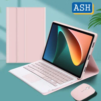 ASH with Touchpad Keyboard Mouse Case For OPPO Pad Air 10.36 inch 2022 Smart PU Leather Skin Feel Cover for OPPO Pad Air 10.36"