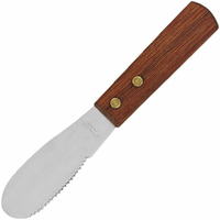 《CUISIPRO》木柄鋸齒奶油刀 | 抹刀 果醬刀