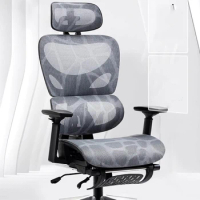 Black Mesh Office Ergonomic Chair Game Study Rolling Lazy Swivel Chair Recliner Bedroom Cadeira De Escritorio Office Furniture
