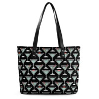 Martini Glass K-Kates Handbags Luxury S-Spades PU Leather Shoulder Bag Ladies Business Tote Bag Xmas Gift Shopping Bags
