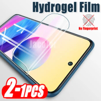 1-2PCS Screen Protector Hydrogel Film For Xiaomi Redmi Note 10S 10 S Pro 5G Phone Protective Full Cover For Note10 Note10Pro 5 G