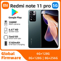 Xiaomi Redmi Note11 pro Android 5G Unlocked 6.67 inch 256G All Colours in Good Condition Original used phone