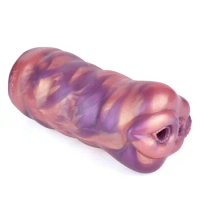 Dragon Fantasy Silicone Masturbator Vaginal Anal Double Channel Erotic Doll Real Penis Trainer Adult Sexy Toys for Men Sex Shop
