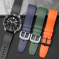 watchbands Smart fluoro Rubber Watch Strap 20mm 22mm 24mm silicone watch band for Rolex watch Universal watch band Accessory