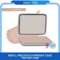 INEZ Refill Precious Powdery Cake Bedak Isi Ulang Inez Mistyrose -03