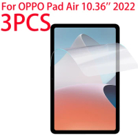 3 Packs PET Soft Film Screen Protector For OPPO Pad Air 10.36 inch 2022 Protective Film For OPPO Pad Air 10.36