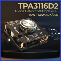Audio Bluetooth 5.0 Amplifier 2.0 2x50W TPA3116D2 - 502H