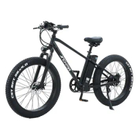 New Electric Bicycle Lithium Battery Scooter, Tandem Bicycle Cross-country Power Mountain Bike 26 Inches Battery Bicycle
