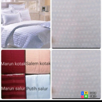 Sprei Hotel katun jepang 180 x 200 x 45