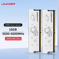 JUHOR DDR5 16GB 5600MHz 6000MHz DIMM เดสก์ท็อปคอมพิวเตอร์ Gaming Memory Ram