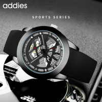 addies Top Brand Men Quartz Wristwatch Fashion Luxury Mechanical Style Male Waterproof Sport Watches Man Business Luminous Watch