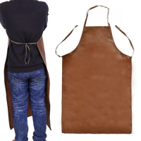 1pcs Welding Apron Equipment Welder Thermal Insulation Protection Wear Electric Welding Anti-scalding Anti-dirt Aprons 116x63cm