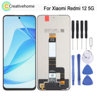 6.79-inch LCD Screen Display For Xiaomi Redmi 12 5G Phone Touch Panel with Digitizer Full Assembly Repair Spare Part
