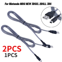 2/1pcs Sync Data Charging 150cm USB Power Cable Cord Line Wire Charger for Nintendo NDSI NEW 3DSXL 2DSLL 3DS Game Accessories