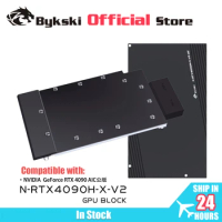 Bykski GPU Block for NVIDIA RTX 4090 Reference Edition/AIC Video Card Water Cooling/All Metal Copper Radiator N-RTX4090H-X-V2