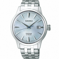 SEIKO 精工錶 Presage 調酒師系列機械腕錶 4R35-01T0C(SRPE19J1)-40mm-藍面鋼帶【刷卡回饋 分期0利率】【APP下單22%點數回饋】