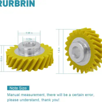 2-Pack Mixer Worm Gear compatible with KitchenAid Whirlpool W10112253 4162897 4169830 1491159 AP4295669 Replacement fits K45SS