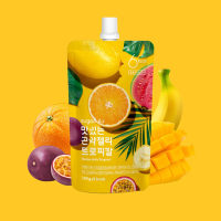 【韓味不二】INTAKE韓國蒟蒻果凍飲150g(熱帶水果/草莓奇異果/奇異果鳳梨口味)