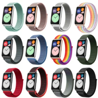 Nylon Band For Huawei Watch Fit 2 Strap Smartwatch Accessories Replacement Wristband Bracelet Correa Huawei Watch fit2 active