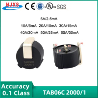 Precision Mini Current Transformer PCB Mount Factory Micro AC CT 0~60A TAB06C 2000/1 5A 10A 20A 50A 60A High Quality Sensor