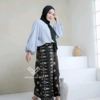 (ST1) SARUNG BATIK GAYENG ORIGINAL CAP SEMI TULIS SARUNG BATIK PEKALONGANSARUNG BAKARAN SARUNG BATIK