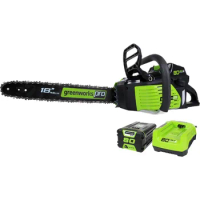 Greenworks 80V 18" Brushless Cordless Chainsaw (Great For Tree Felling, Limbing, Pruning, and Firewood) /