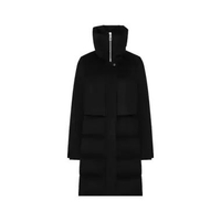 Duno Silveria Prato Technical Wool Down Jacket Black 38 Black