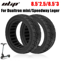 Ulip Electric Scooter Solid Tires 8.5*2.5 Suitable For Dualtron Mini &amp; Speedway Leger (Pro) Rubber Stab-Proof Off-Road Tires