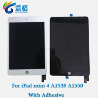 Grade AAA+ Quality LCD For iPad mini 4 Mini4 A1538 A1550 LCD Display Touch Screen Digitizer Panel Assembly Replacement Part