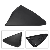 1pc Left Right Side Mirror Corner Triangle Cover Trim For Toyota For Yaris 2012-2014 60117-0R040 60118-0R040 Black Accessories