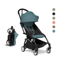 【STOKKE 官方直營】YOYO 嬰兒推車6+成長組(含車架+布件+雨罩+腳踏板+杯架 兒童推車/嬰兒車/登機車)