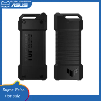 ASUS TUF Gaming A1 USB-C 3.2 Gen2 Dual M.2 NVMe SATA Interfaces SSD External Portable Enclosure Case Fits PCIe 2242/2260/2280