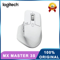 Logitech MX Master 3S Wireless Mouse 8000 DPI 2.4GHz Laser Wireless Bluetooth Office Mouse For Laptop PC