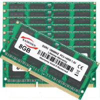 DDR3 RAM 50pcs 100pcs 8GB 1333MHz 1600MHz brand new low voltage 1.35V PC3-12800 Notebook memory SODIMM 204-pin non-ECC 1.35V